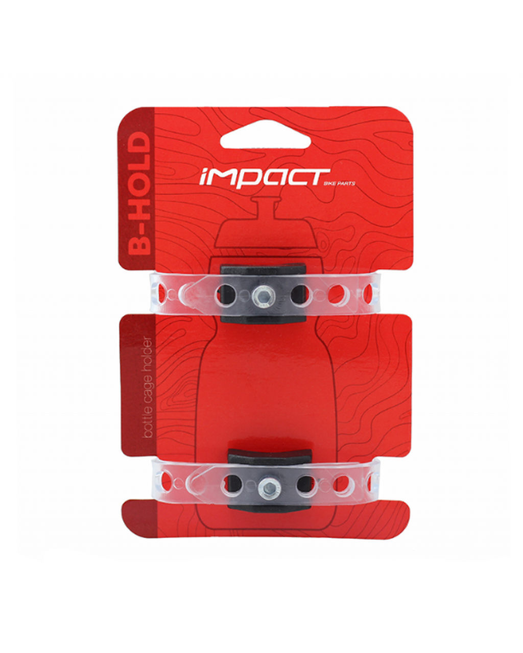 IMPACT Suluk Kafesi Adaptörü B-HOLD, Şeffaf