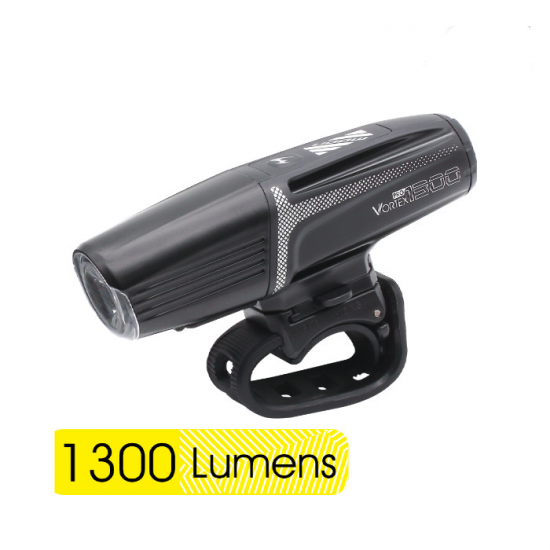 MOON METEOR VORTEX PRO 1300 LM BİSİKLET ÖN FAR USB