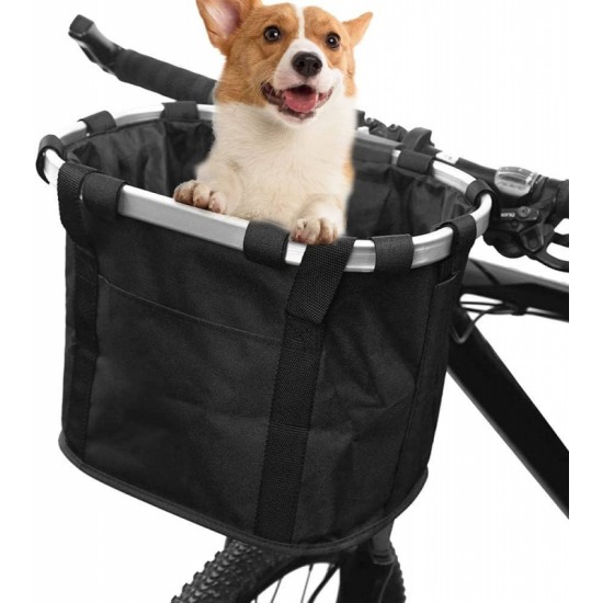 Vona Bisiklet Ön Sepet - Aparatlı  C7003 Siyah