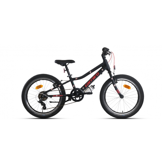 RED EAGLE 20 6-V VB 20" MAT SIYAH-KIRMIZI ÇOCUK BİSİKLETİ