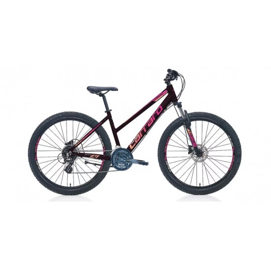 CARRARO FORCE 751 27,5" 24-V HD 380H MAT CAM MAVİ TURUNCU - MAT MÜRDÜM-FUŞYA-MERCAN DAĞ BİSİKLETİ