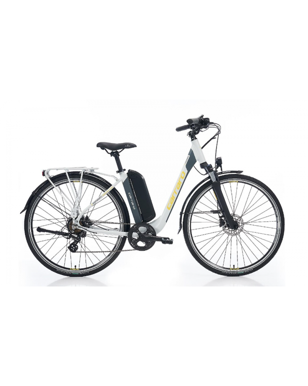CARRARO ECOMFORT 2.1 MAT STORM GRİ-ANTRASİT-SARI 47CM ŞEHİR BİSİKLETİ CARRARO ECOMFORT 2.1 MAT STORM GRİ-ANTRASİT-SARI 47CM ŞEHİR BİSİKLETİ