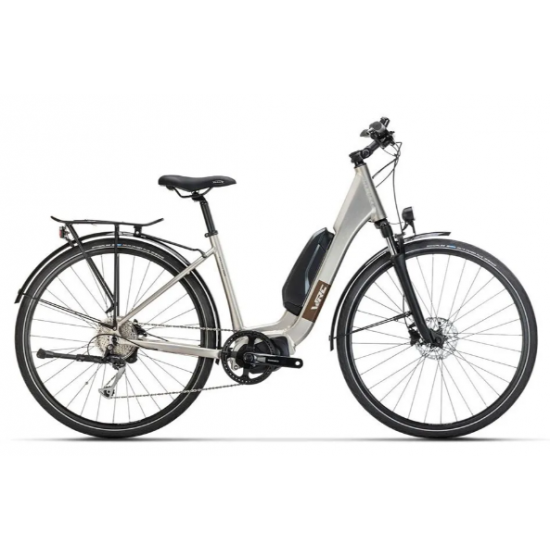 WRC PRAGA UNISEX SEHIR 9-V HD  MAT GRI-KAHVERENGI-SIYAH 45CM ŞEHİR BİSİKLETİ