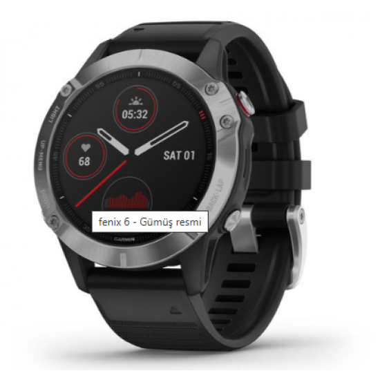GARMİN FENIX 6 Gümüş GPS SAAT