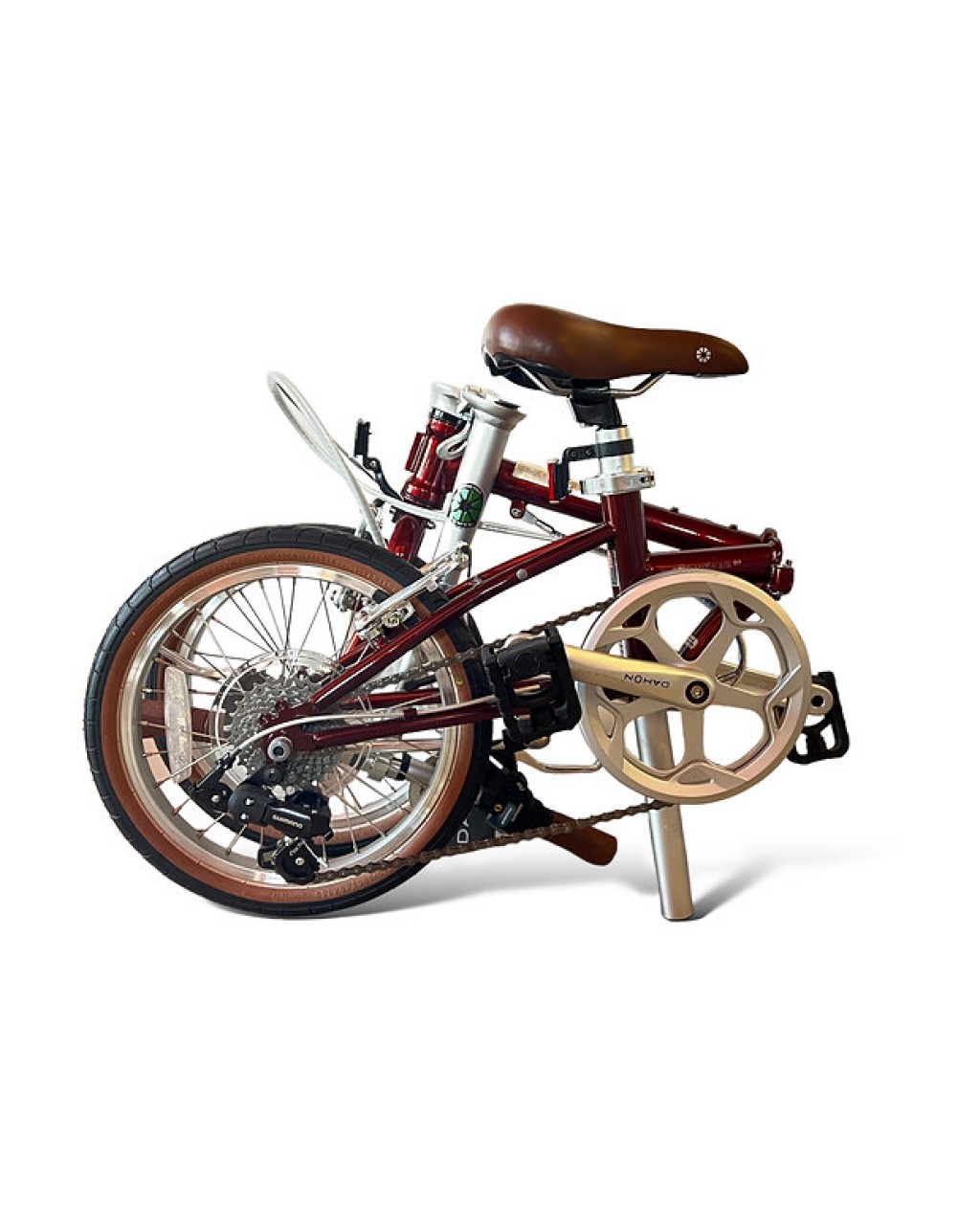 Dahon Boardwalk D7 Katlanır Bisiklet 16" BORDO