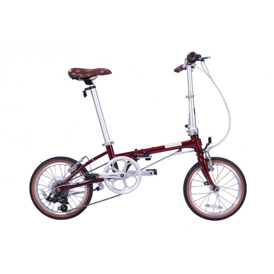 Dahon Boardwalk D7 Katlanır Bisiklet 16" BORDO