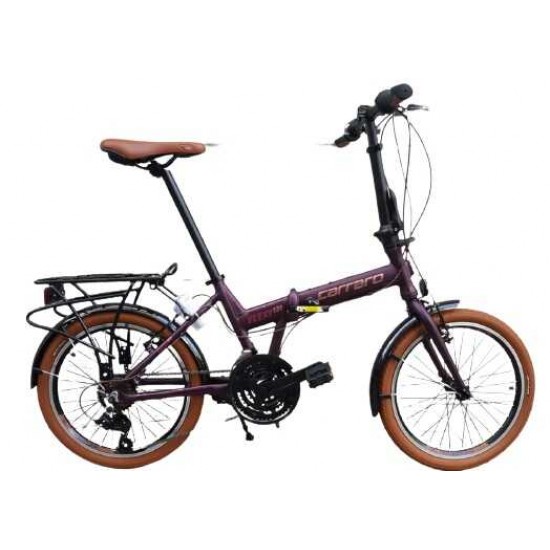 CARRARO FLEXI 121 20'' 21-V VB MAT VİOLA-BAKIR KATLANIR BİSİKLET
