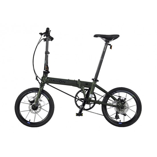 Dahon K9 Katlanır Bisiklet 18" DİSK YEŞİL