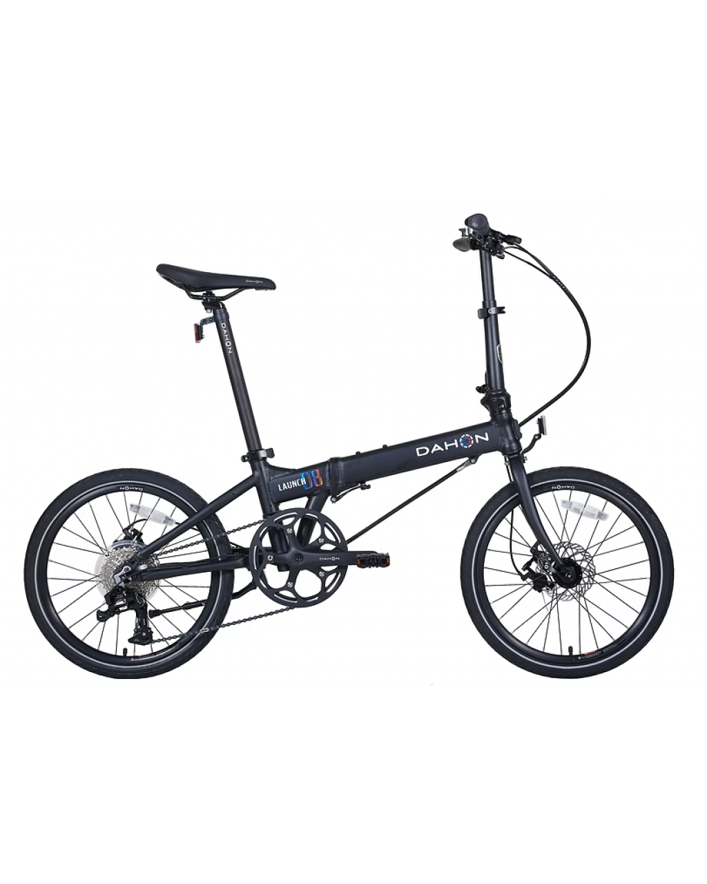 Dahon Launch D8 Katlanır Bisiklet 20" DİSK SİYAH