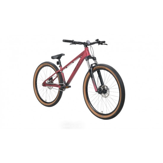 CARRARO BANDIT 26" 1-V HD MAT KOYU KIRMIZI SİYAH DİRT JUMP BİSİKLET