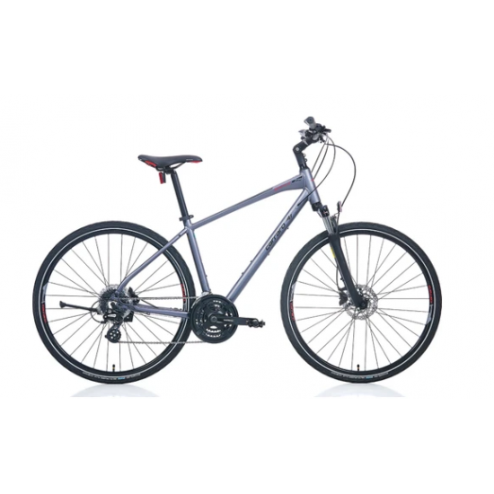 CARRARO SPORTIVE 227C 28" 18-V HD MAT ANTRASİT-SİYAH-TURUNCU 56CM ŞEHİR BİSİKLETİ