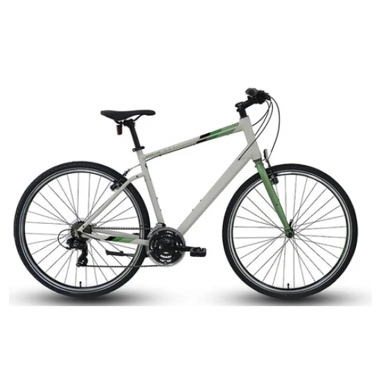 CARRARO SPORTIVE 321 28" 21-V VB GRİ-YEŞİL-KAHVE  48CM ŞEHİR BİSİKLETİ