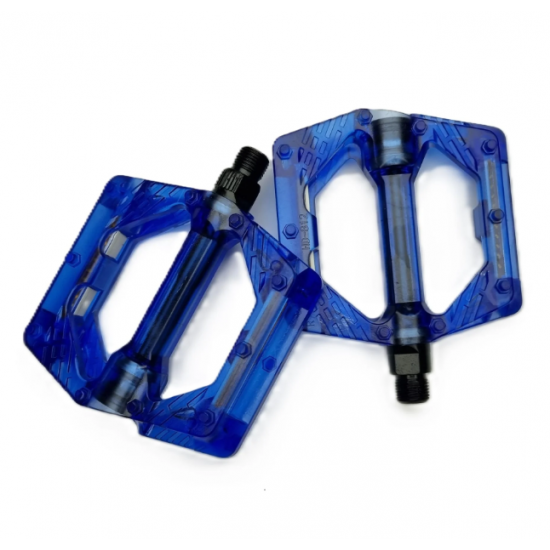 Golden Platform Pedal Şeffaf Lacivert Golden Platform Pedal Şeffaf Lacivert