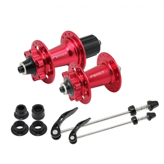 IMPACT Göbek Seti MH920 Rulmanlı Disk Fren HG 8-11s Mtb 32h - Kırmızı