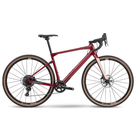 BMC URS FOUR Karbon Gravel-CycloCross Bisiklet BORDO (M)