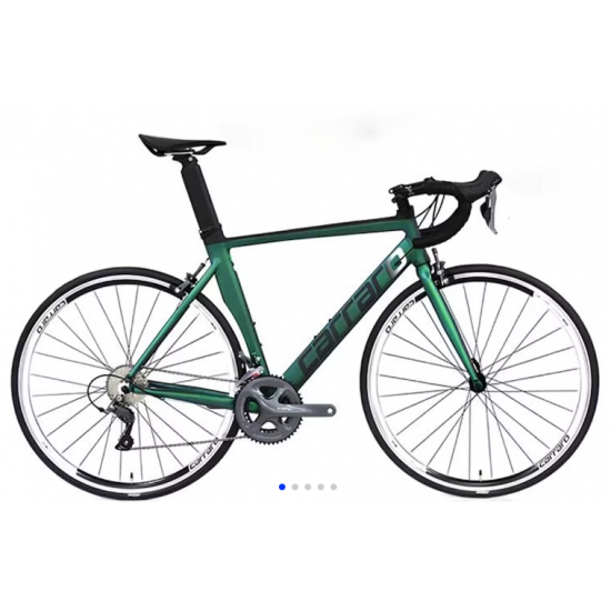 CARRARO RACE 022 28" 16-V CB MAT MAVİ-YEŞİL-MOR-BUKALEMUN 50CM YOL BİSİKLETİ