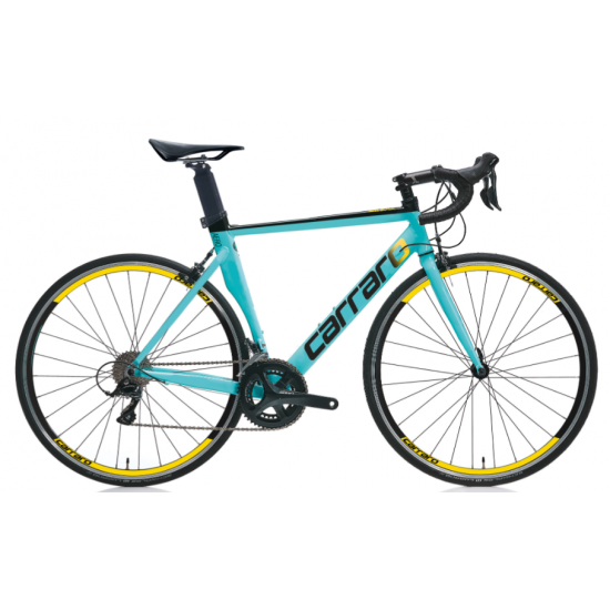 CARRARO RACE 042C 28" 18-V CB TURKUAZ-SİYAH-SARI 54CM YOL BİSİKLETİ
