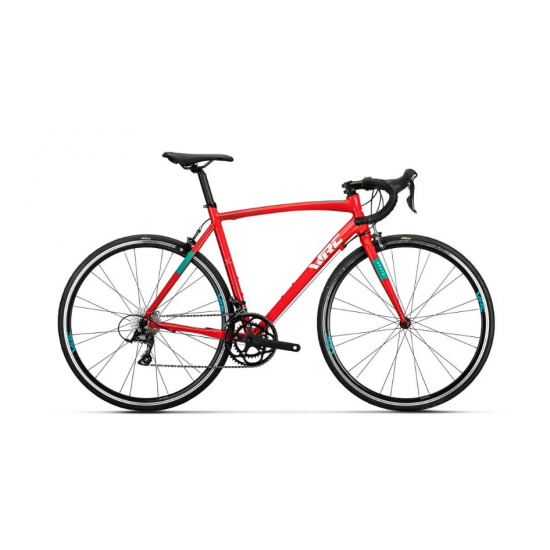 WRC RACE SPATE 28'' 18-V 54CM KIRMIZI-GRİ-TURKUAZ YOL BİSİKLETİ