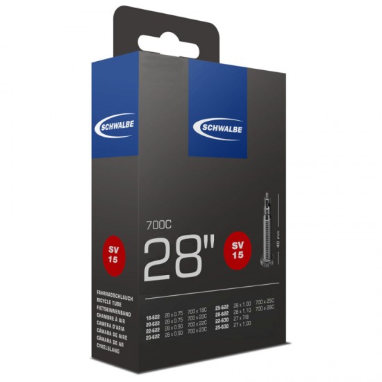 SCHWALBE İÇ LASTİK 28" 700X18/28C SV15 40MM İNCE SİBOP