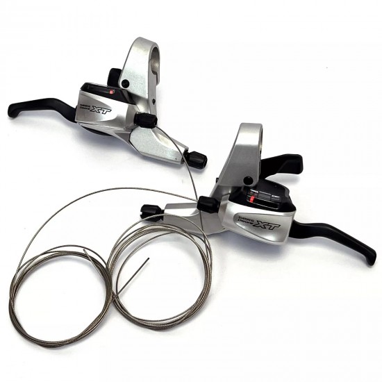 Shimano 3x9 Vites Deore XT ST-M760 Çift Kontrol Vites Kolu/Fren Kolu Shimano 3x9 Vites Deore XT ST-M760 Çift Kontrol Vites Kolu/Fren Kolu